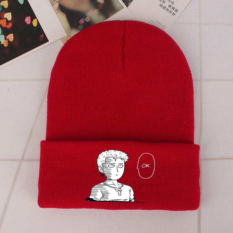 Janpanese Anime Winter Hats for Unisex Luffy New Beanies Knitted Hat Autumn Female Beanie Caps Warmer Bonnet Ladies Casual Cap