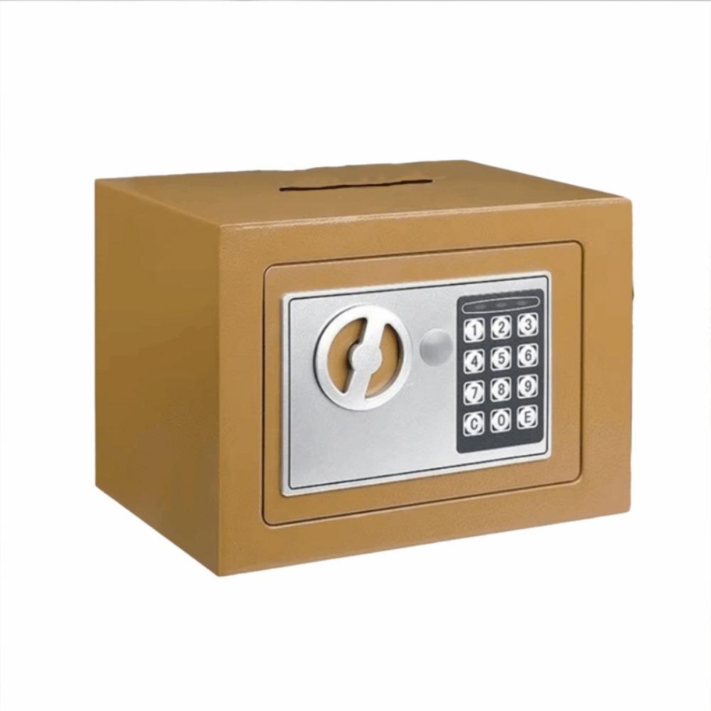 Anti-Theft Piggy Bank Password Lock Compact Combination Lock Security Box Household with Coin Slot Small Digital Safe Box