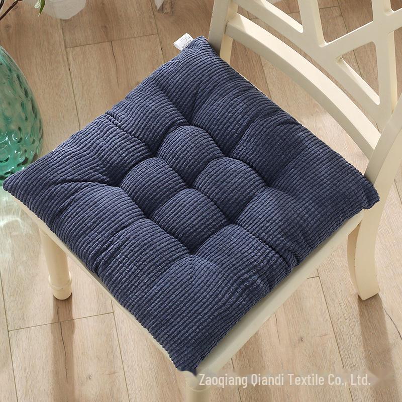 

Одноколірні вельветові подушки з бавовни та льону для вікон, офісних та обідніх стільців 30x30cm