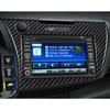 Black Car Interior Decoration Protection Carbon Fiber Sticker For Honda CR-Z 2011-2016 Auto Styling Accessories