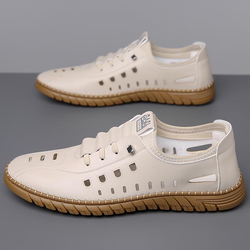 Fashion Sneakers Mens Dress Shoes Retro Male Leather Business Male Baroque Footwear Casual Outdoor Mens Oxford Footwear