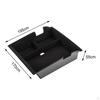 Auto Center Console Armrest Storage Box 3 Slots Replacement Organizer Professional Keep Organized