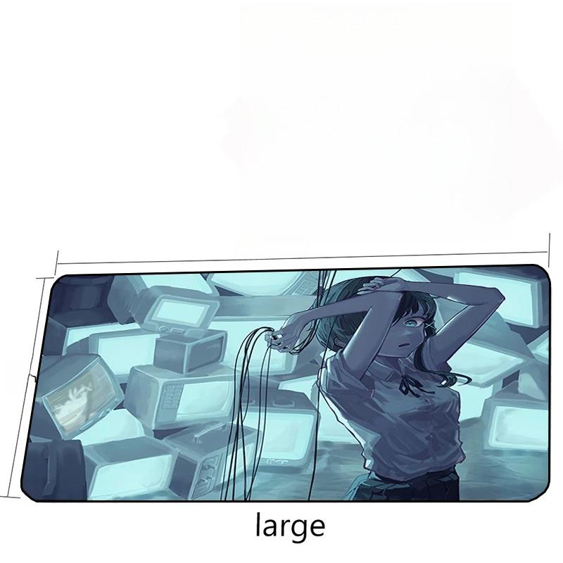 Mousepad de Gaming Desen Animat Lain Covoraș de Tastatură Deskmat Mousepad Gamer Birou Laptop Accesorii PC Anime Kawaii Drăguț Covor Mause