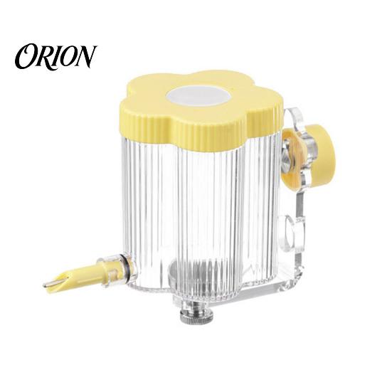 Budgie Water Bottle Automatic Bird Dispenser for Cage, Inside Outside Cage Mount Magnetic Parrot Space-saving Waterer Feeder, Transparent Cockatiel