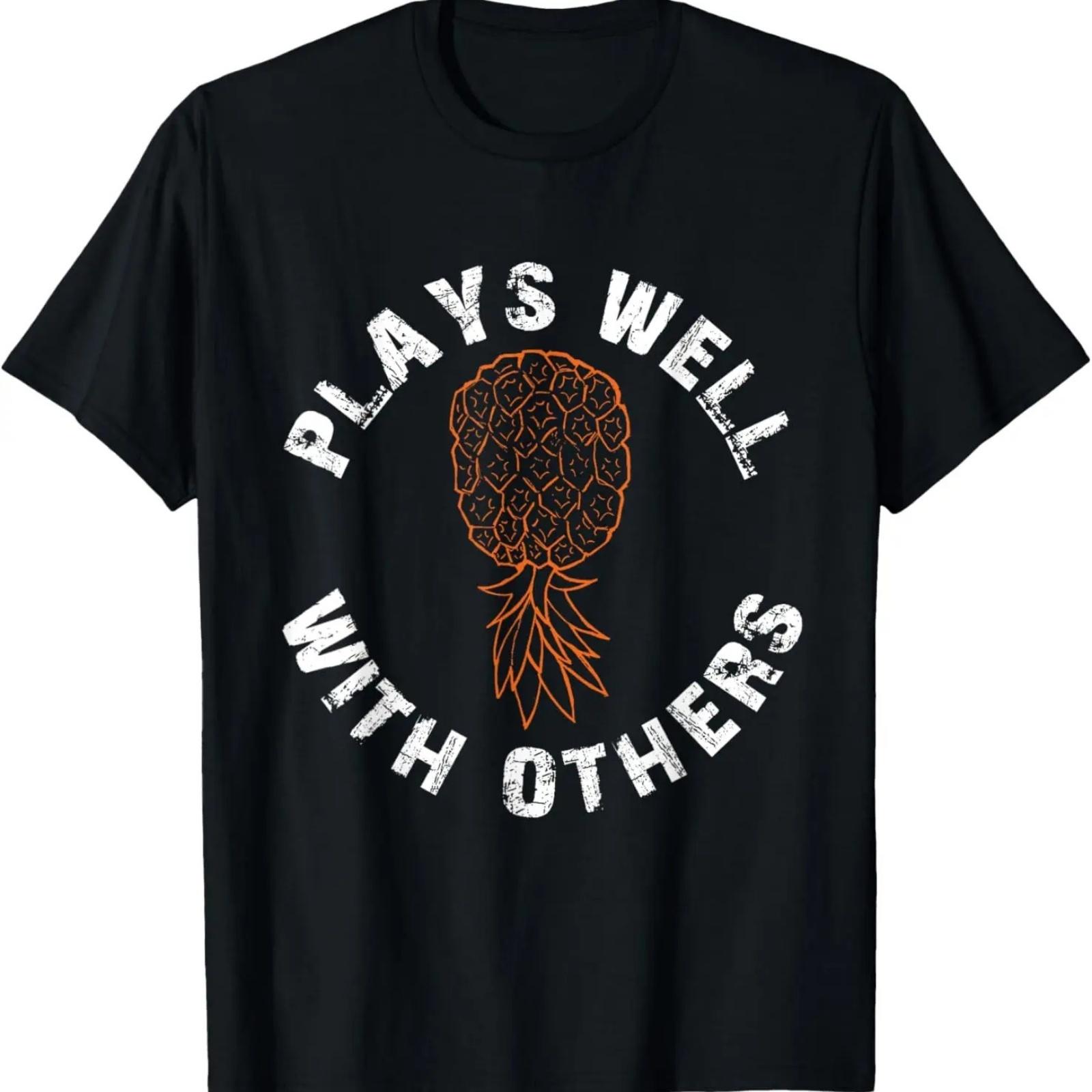 Vintage Upside Down Pineapple Swingers XXXXXL разноцветный