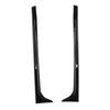 2pcs Rear Window Side Spoiler Glossy Black ABS Beveled Cover Replacement for MK5 2011?2017