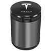 Autoaufkleber Tesla Auto Zigarettenaschenbecher Becher mit Deckel Tragbarer Abnehmbarer Fahrzeug Aschenbecher Halter Box Für Tesla Model 3 Model S Mo