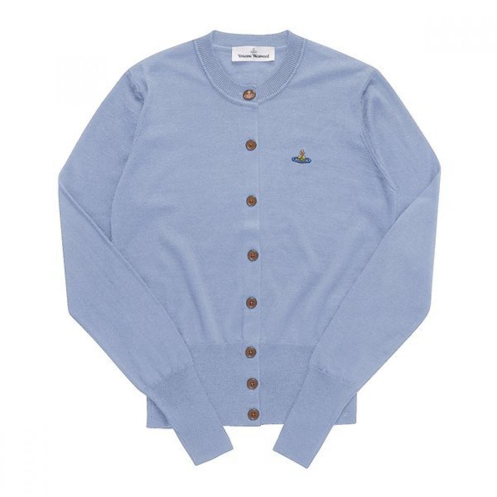 

Vivienne WeStwood Beare Orb Logo Wool Silk Women S Cardigan 1803002p Y001a K402 1803002P Y001A K402 (M)