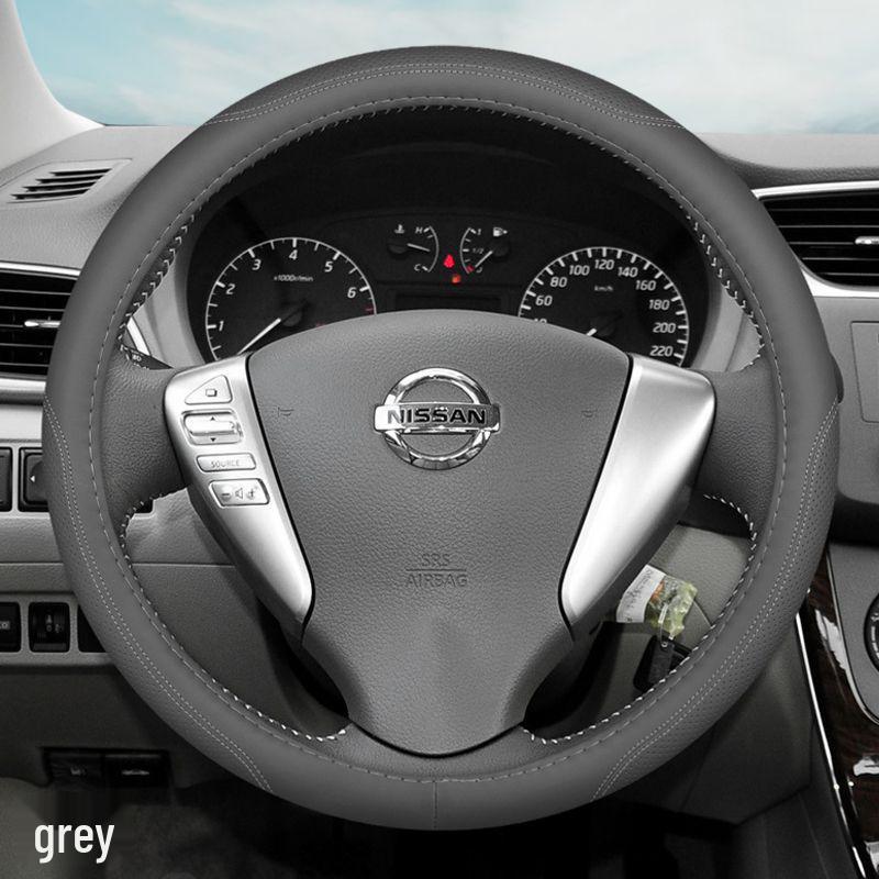 D0X Echte Lederlenkradabdeckung für Nissan Sylphy, Murano, Old Teana, Qashqai, Sunny, Livina, Tiida.