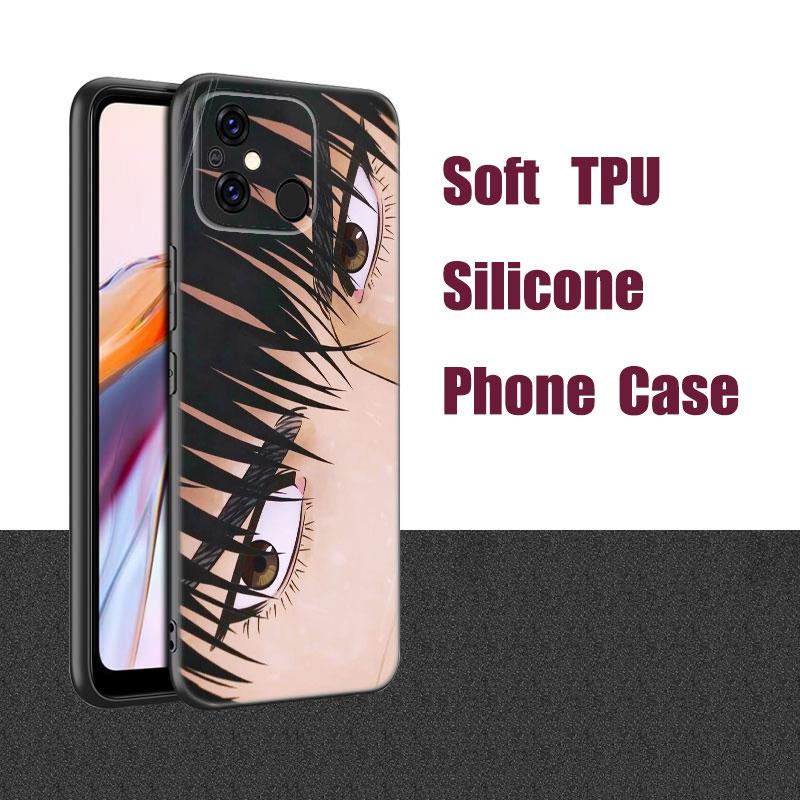 Anime Slam Dunk Black Silicone Phone Case For Xiaomi Redmi 7A 8A 9A 10A 11A 9C 10C 12C 13C 11 Prime A1 A2 Plus 12 4G Note 9T 12R
