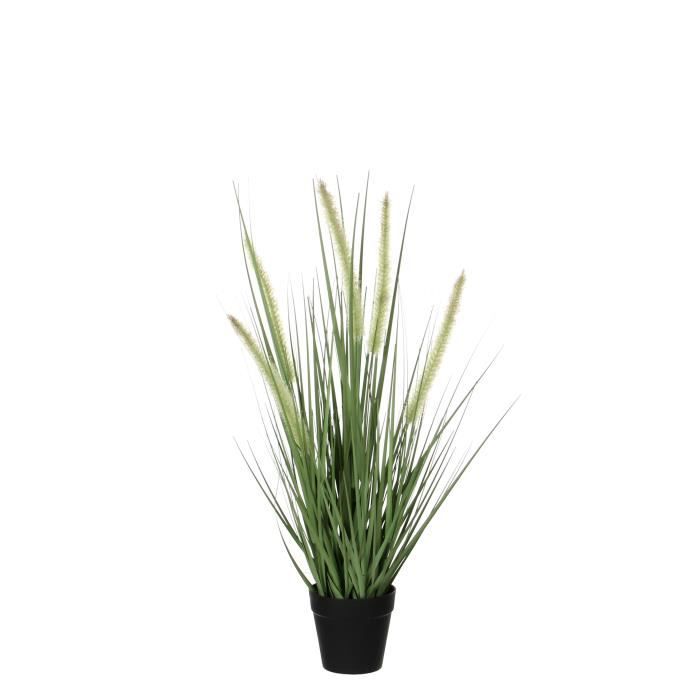 Plante Artificielle - Mica Decorations - Herbe Dogtail - H53 X Ø30 Cm - Vert - Sans Entretien