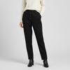 Women's Regular Elastic Grey Trousers PLEASE