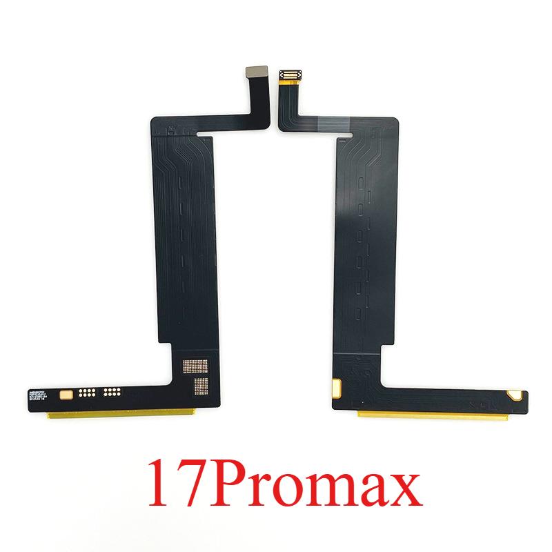 1pcs LCD Touch Screen Flex Cable No IC Without IC With Connector For iPhone 17 Air 17 Pro Max Bonding For Phone Repair