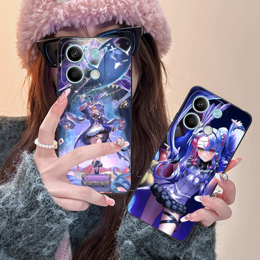Wuthering Waves Roccia Phone Case for Xiaomi Redmi 15 14 13 12 A5 3 2 1 C Plus 4G 5G Colorful Printing Cover Cover Pretty