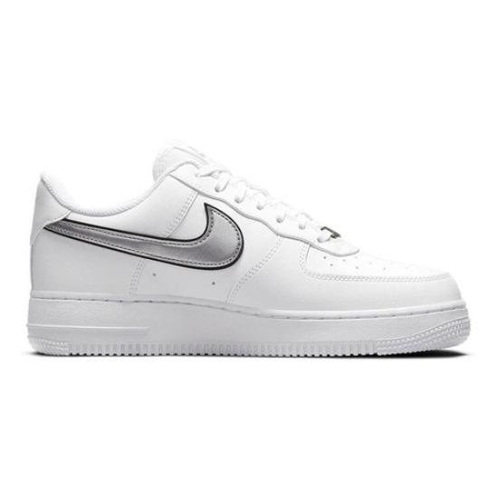 Nike Air Force 1 '07 Essential White Metallic Silver - DD1523-100