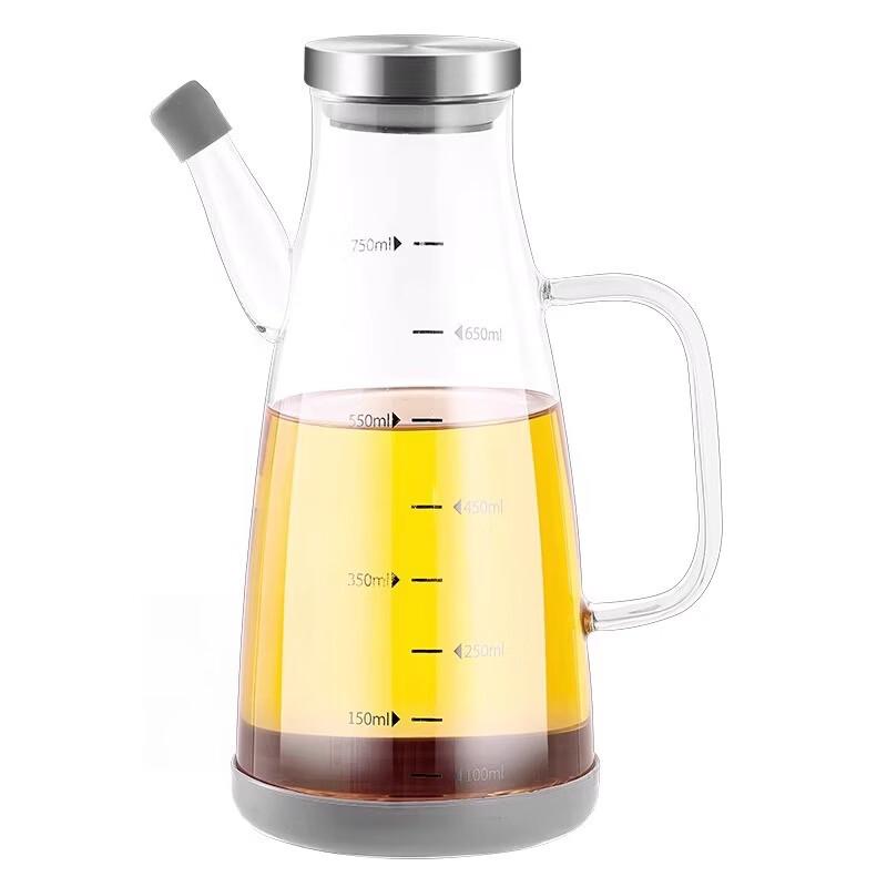 Heat-Resistant Borosilicate Glass Oil Dispenser Set