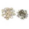 20/40pcs Car Interior Roof Buckles Headliner Ceiling Cloth Fixing Screw Care Fabric Buckle Rivets Retainer Cap Repair Tool