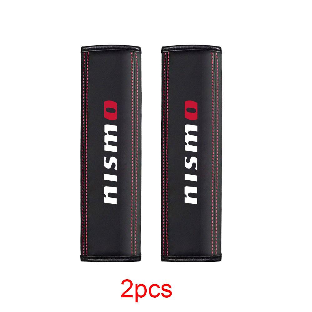 

2pcs car seat belt sticker in the car For NISMO CAR Accessories
