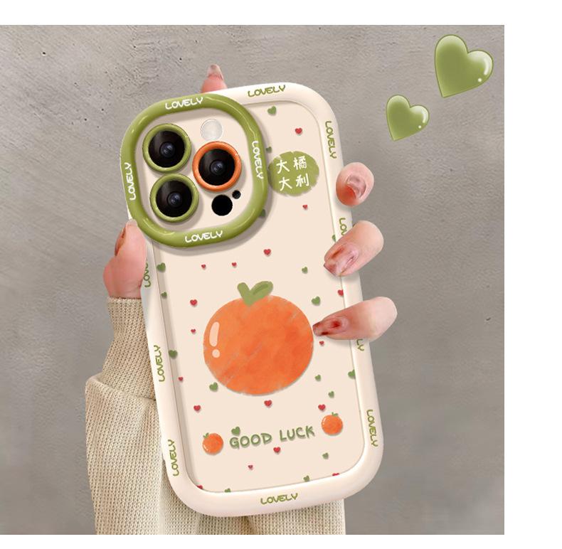 Good Things Happen for Apple 16 Promax Mobile Phone Case for IPhone 15 All-inclusive 14/13 Couples 12/11