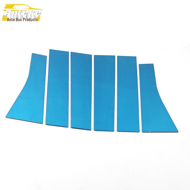 Landwind X8 Window Trim: Stainless Steel Anti-Scratch Bright Strips for Body & Glass