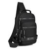 Shoulder Bag Men Chest Bag Multi Pockets Crossbody Bag Portable Sports Message Bag  Running