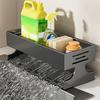Rack de Armazenamento de Cozinha Porta-Esponja Cesto Escorredor Organizador Multiuso para Esponjas Panos e Produtos de Limpeza