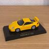 Kyosho 1/64 Porsche 911 GT3 Yellow Minicar