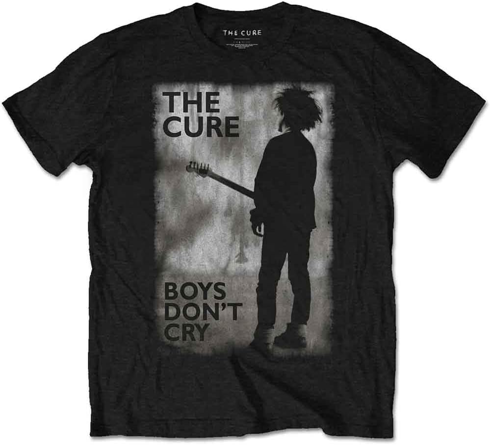 Rock Off officially licensed products The Cure Unisex T-Shirt: Boys Don t Cry Black & White (Black) Unisex T-Shirt XXL