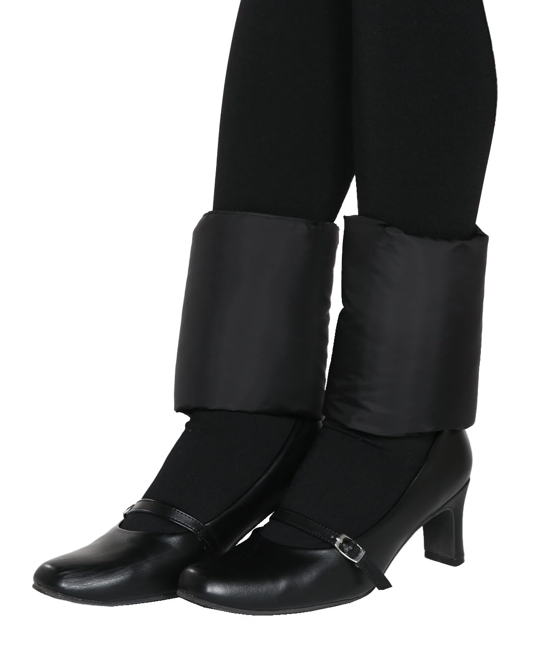 

Toyo Feather in Feather Ankle Black Feather Down Alk для мужчин, легко надевать и снимать [Сделано в Японии] Теплее, теплее, защита, для женщин, чёрный