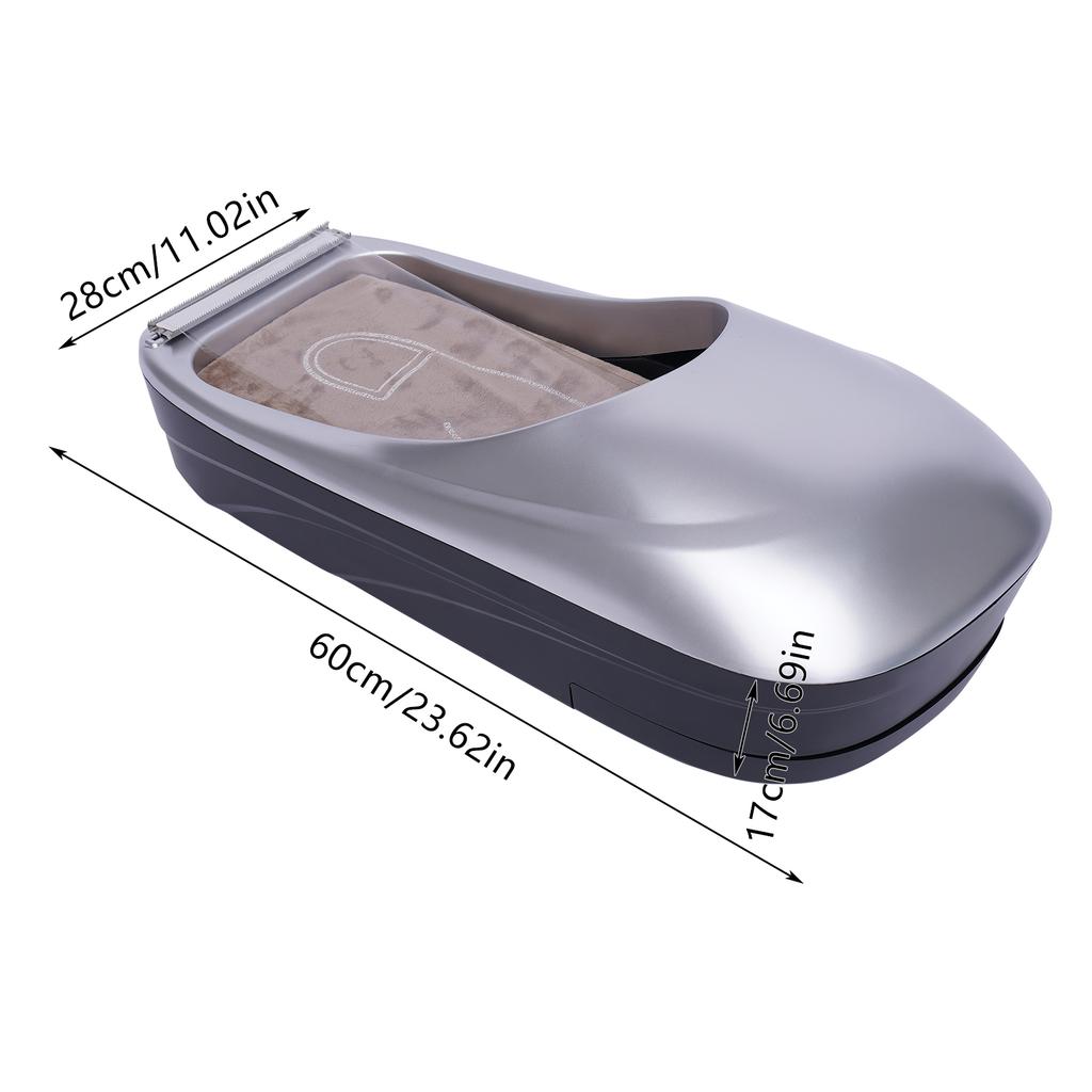 Kit Shoe Cover Dispenser + 1 Roll of Shoe Film Floor Guard Starter Automatic