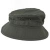 Boonie Hat with Adjustable Buckle Short Brim Waterproof Oxford Fabric Bucket Hat for Fishing Trips Jungle Army Green