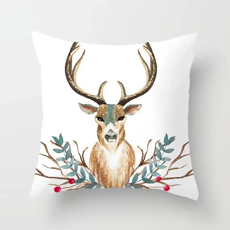 

Наволочка Рождественская Наволочка для Подушки Диванные Подушки Наволочки Рождество Навидад Ноэ Домашний Декор 66x66cm