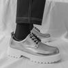 Fashion High Quality Men's Dress Oxford Shoes Thick Bottom Fashion Office Business Shoes Male Designer Casual Leather Formal Suit Shoes