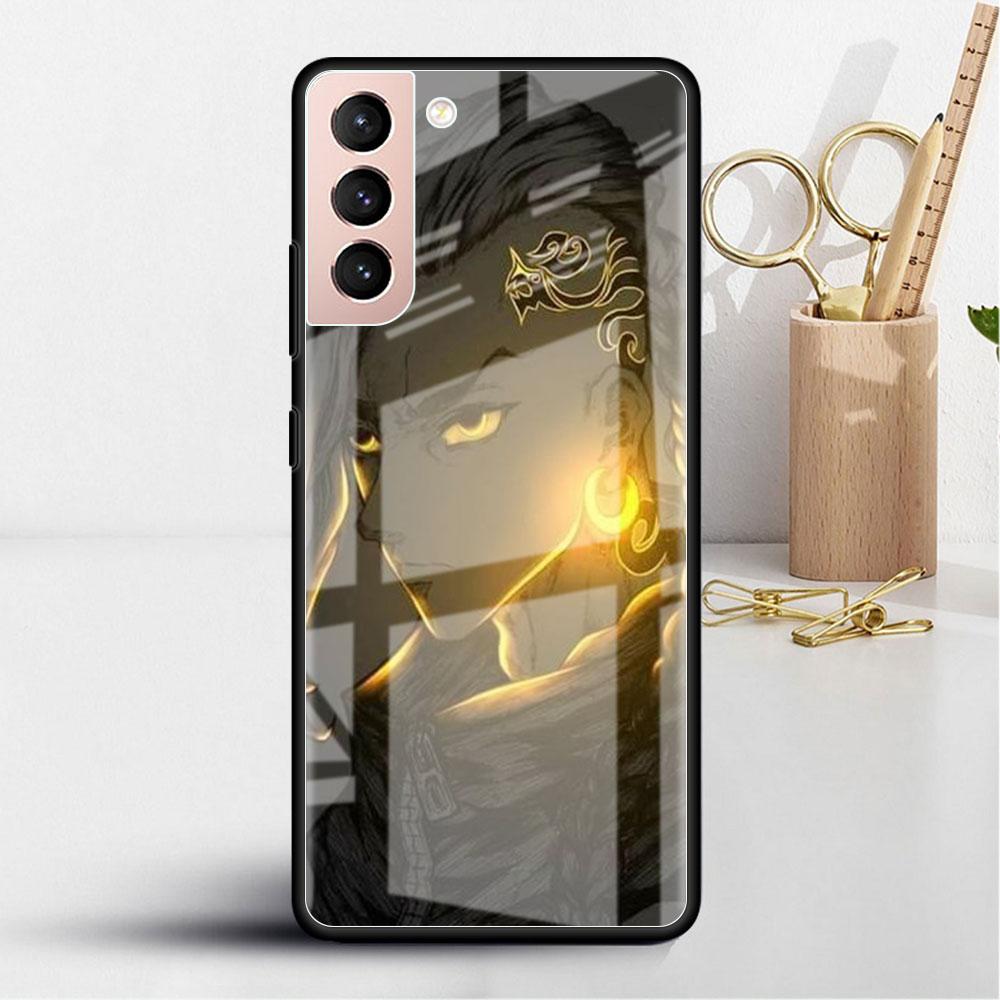 Glass Case For Samsung Galaxy S22 S20 FE S21 5G S10 S9 Plus Note 10 20 Lite Tempered Phone Cover Japan Anime Tokyo Revengers