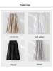 Elastic Waist Tulip Hem Skirt - Women's 2026 Spring French Hepburn Style Mid-Length Little Black Skirt