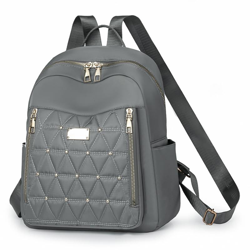 Backpack Women's Rivet Small Backpack Lightweight Travel Bag