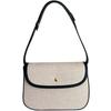 Qualities Canvas Bag  New Women's Autumn/Winter Simple Colored Buckle Shoulder Bag Casual Versatile Commuter Crossbody Bag