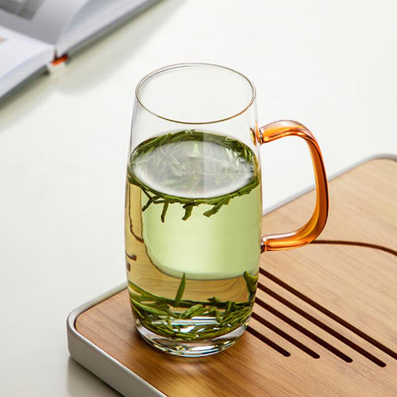 Heat-Resistant Borosilicate Glass Tea Cup