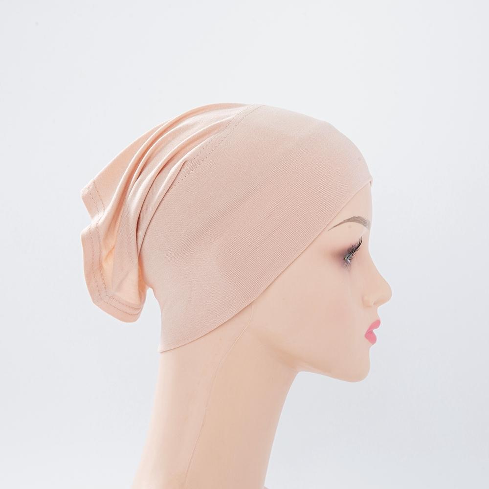 56colors Fashion Women Inner Hijab Tube Muslim Cap Bonnet Plain Islamic Underscarf Bamboo Jersey Undercaps