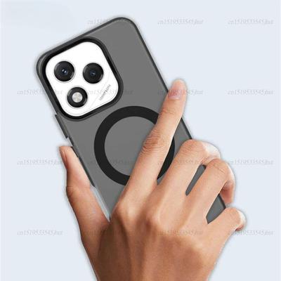Funda Transparente Para Honor 400 Lite Funda Honor 400 Lite 400Pro Adsorción Magnética Carga Inalámbrica Cubierta Para Funda Honor 400 Lite