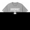 Herren Eishockey Blut Schweiß Bärte Sportfan Eis Tor Team Cooles Design Rundhals T-Shirt vintage Gewaschen Atmungsaktiv Weich Vielseitig