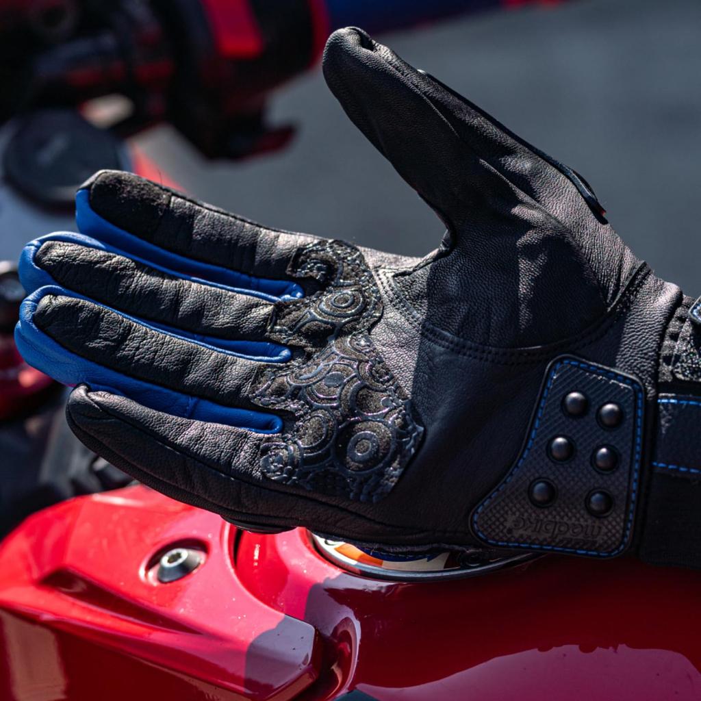 ILM Motorcycle All Hard Smartphone Touch Survival Motorcycle Leather Leather Gloves, Leather, Spring, Summer, Autumn, Seasons, Protector, Compatible,