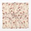 115cm Floral Printed Square Scarf Chiffon Headband Scarf For Muslim Woman Hijabs Shawls Lady Elegant Wraps Ethnic Islam Turban