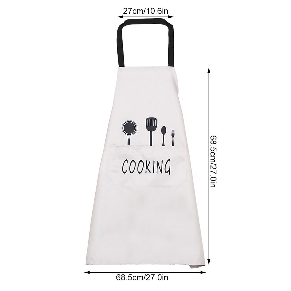Waterproof Cooking Apron 3-layer Oil-proof Breathable Kitchen Dustcoat