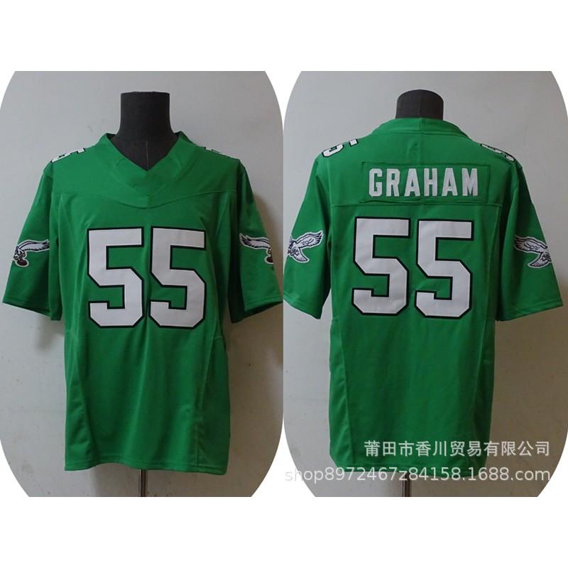 Philadelphia Eagles Jersey - Barkley Hurts Football Men Sports Fan Game Day Wear