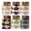 4mm Thickened Self-adsorption Washable Reusable Splicing Non-slip Carpet Office Living Room Bedroom Floor Mat Home Decor