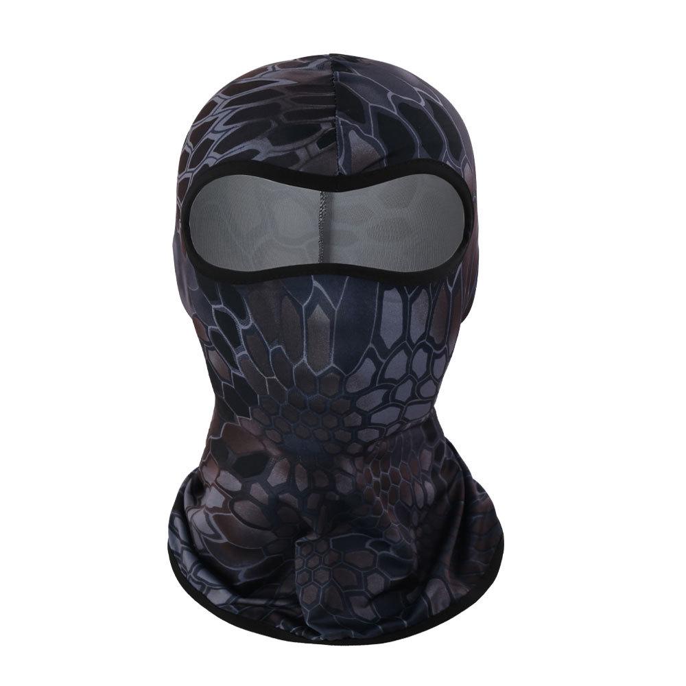 Summer Ice Silk Sunscreen Face Mask: Windproof Dustproof Balaclava for Cycling, Biking, and Outdoor Sports