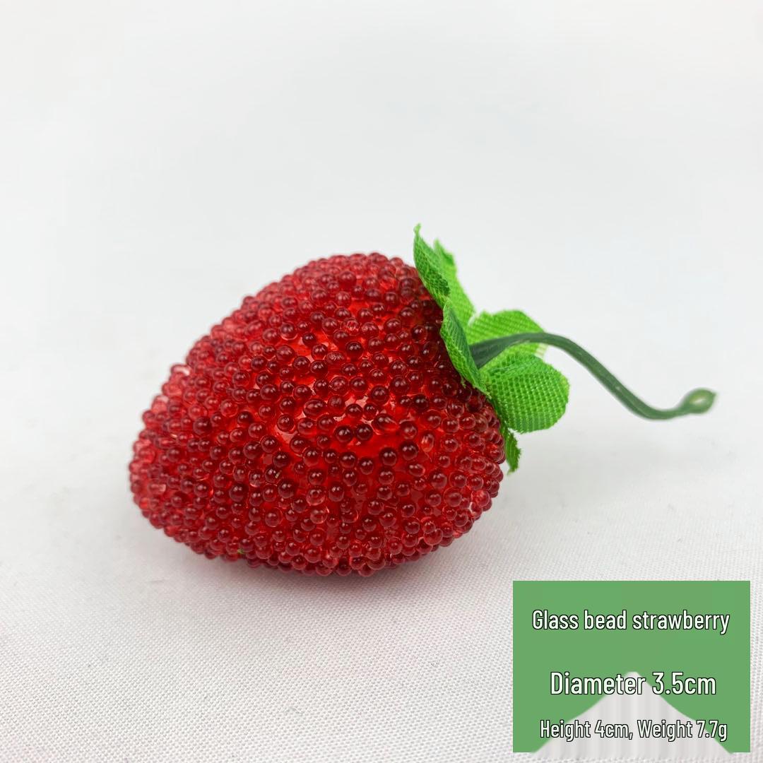 Strawberry Foam Fake Fruit Photography Display Prop