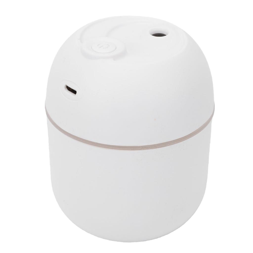 Portable Mini Humidifier Quiet Cool Mist Small Personal Desktop Humidifier with Night Light Auto Shut Off 220ml Water