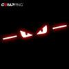 1Pcs Car Personality Brake Tail Light Sticker Eagle Eye Auto Light Hawkeye Styling Decorate Sticker for Chery Tiggo 7 Stickers